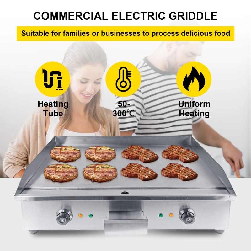 New Product Commercial Electri - Electric Griddle Flat Top ulasan dan harga