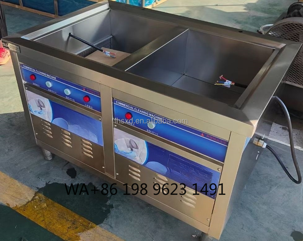 High Capacity Auto Ultrasonic  - Commercial Kitchen Dishwasher ulasan dan harga