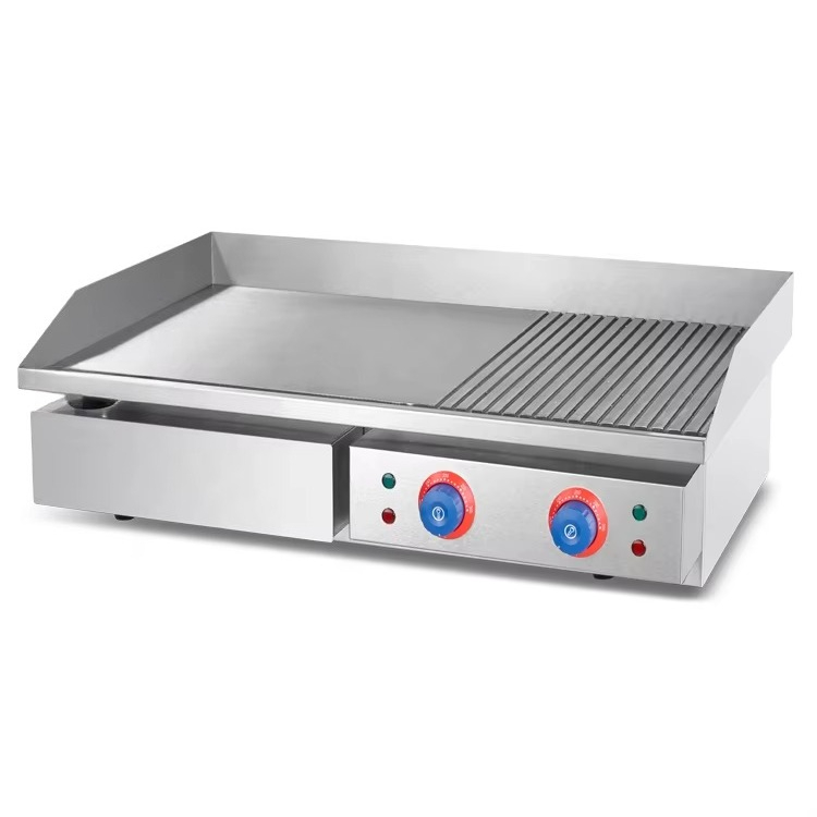 Commercial Kitchen Stainless S - Electric Griddle Flat Top ulasan dan harga
